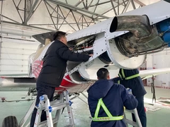 2025, unsere Firma änderte die Aeroshell Öl 560 für den inländischen Kunden Beidahuang