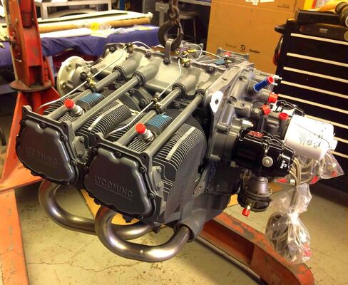 Luftfahrzeugtriebwerk 4 Zylinder