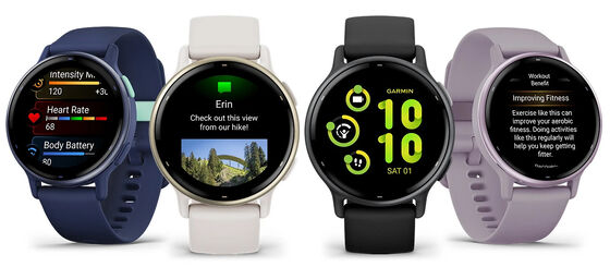 Garmin íVivoactive 5 Damen Herren Smartwatch Silikon